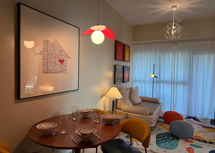 Luxury 1 Bedroom Facing Bay Sunset Near Okada Airports Moa Apartamento *