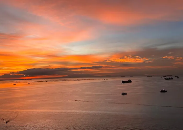 Apartamento Luxury 1 Bedroom Facing Bay Sunset Near Okada Airports Moa Manila