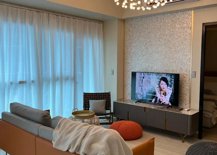 Luxury 1 Bedroom Facing Bay Sunset Near Okada Airports Moa Apartamento Manila