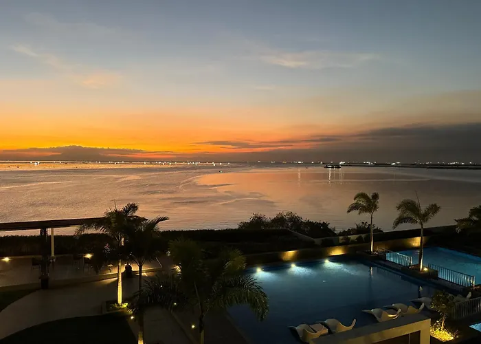 Apartamento Luxury 1 Bedroom Facing Bay Sunset Near Okada Airports Moa