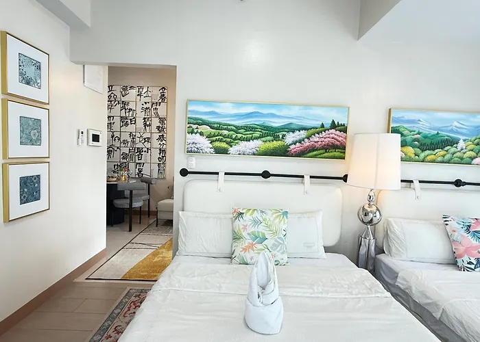 Luxury 1 Bedroom Facing Bay Sunset Near Okada Airports Moa Apartamento Manila